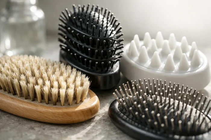 Gardez votre cuir chevelu en bonne santé&nbsp;: Comprendre les bienfaits des différents types de brosses