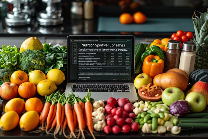 nutrition sportive en ligne : conseils diététiques pour soutenir l&rsquo;entraînement à distance