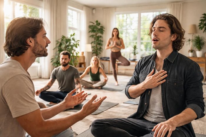 Bien-être artistes en tournée grâce au yoga, méditation et préparation vocale